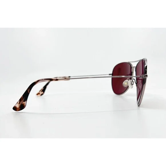 Maui Jim Mavericks Sunglasses Silver MJ264-16R 61-14-137 Mens Tortoise 7868